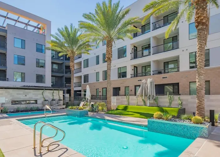 Apartment Charming 1bd - Pool, Gym, Parking, W-d - Sleeps 4 *