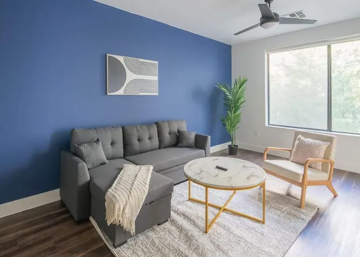 Apartment Charming 1bd - Pool, Gym, Parking, W-d - Sleeps 4 *